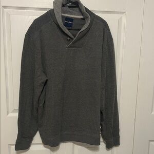 Tommy Bahama Dark Gray Men's Turtleneck Sweater